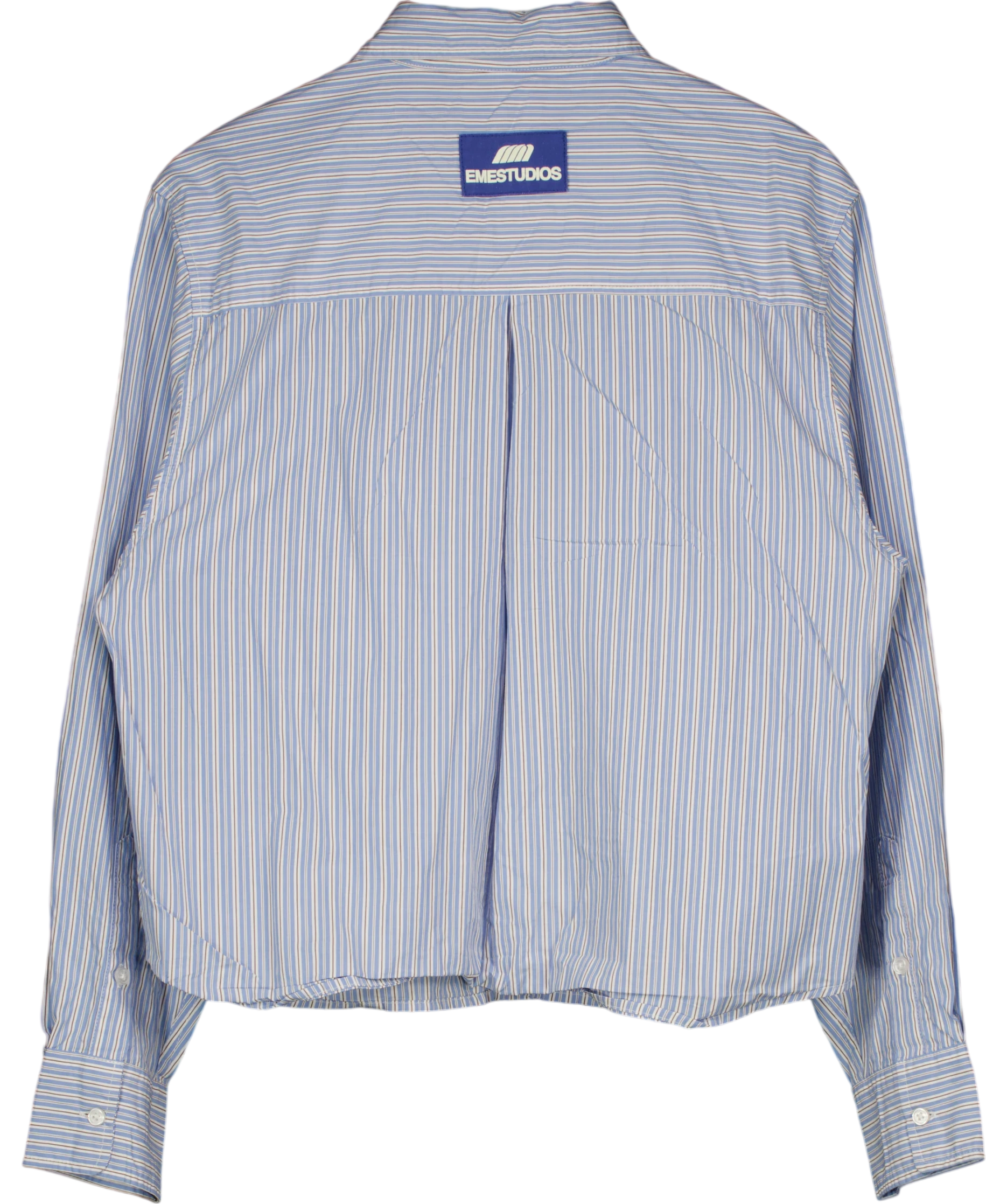 EME STUDIOS Blue Dock Sky Shirt UK S — Back