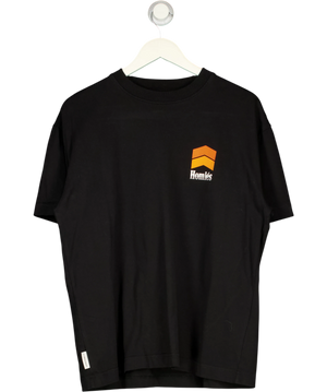 Homies Black Racing T Shirt UK M
