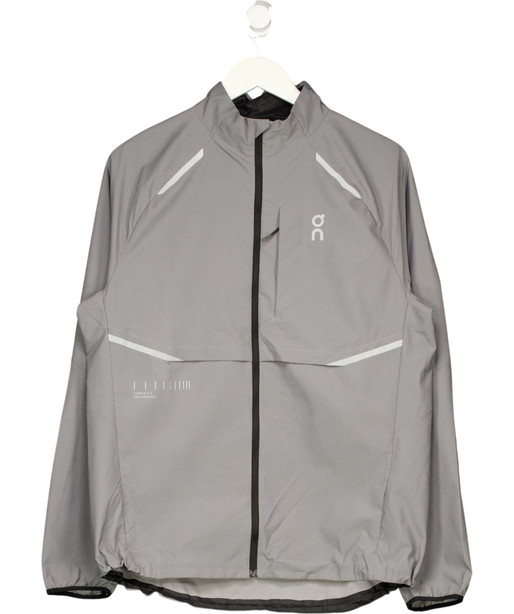 Lumos Grey Rfunning Fleece UK S — Front