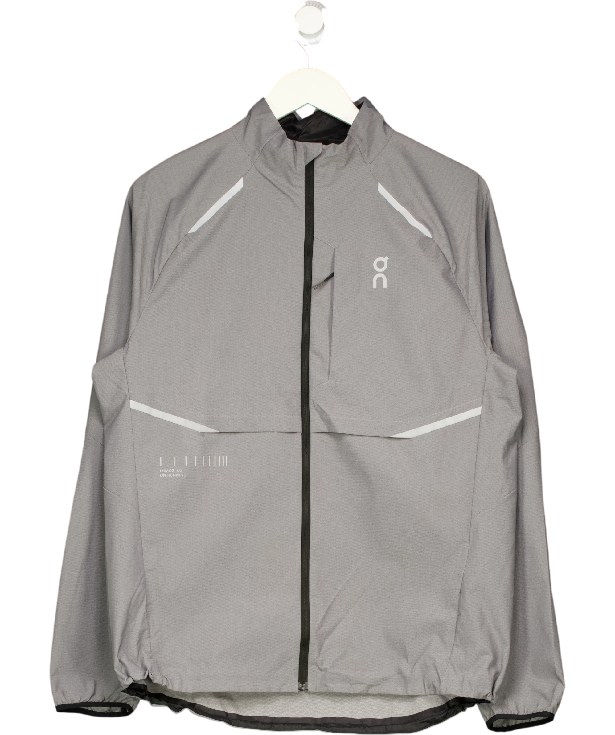 Lumos Grey Rfunning Fleece UK S — Front