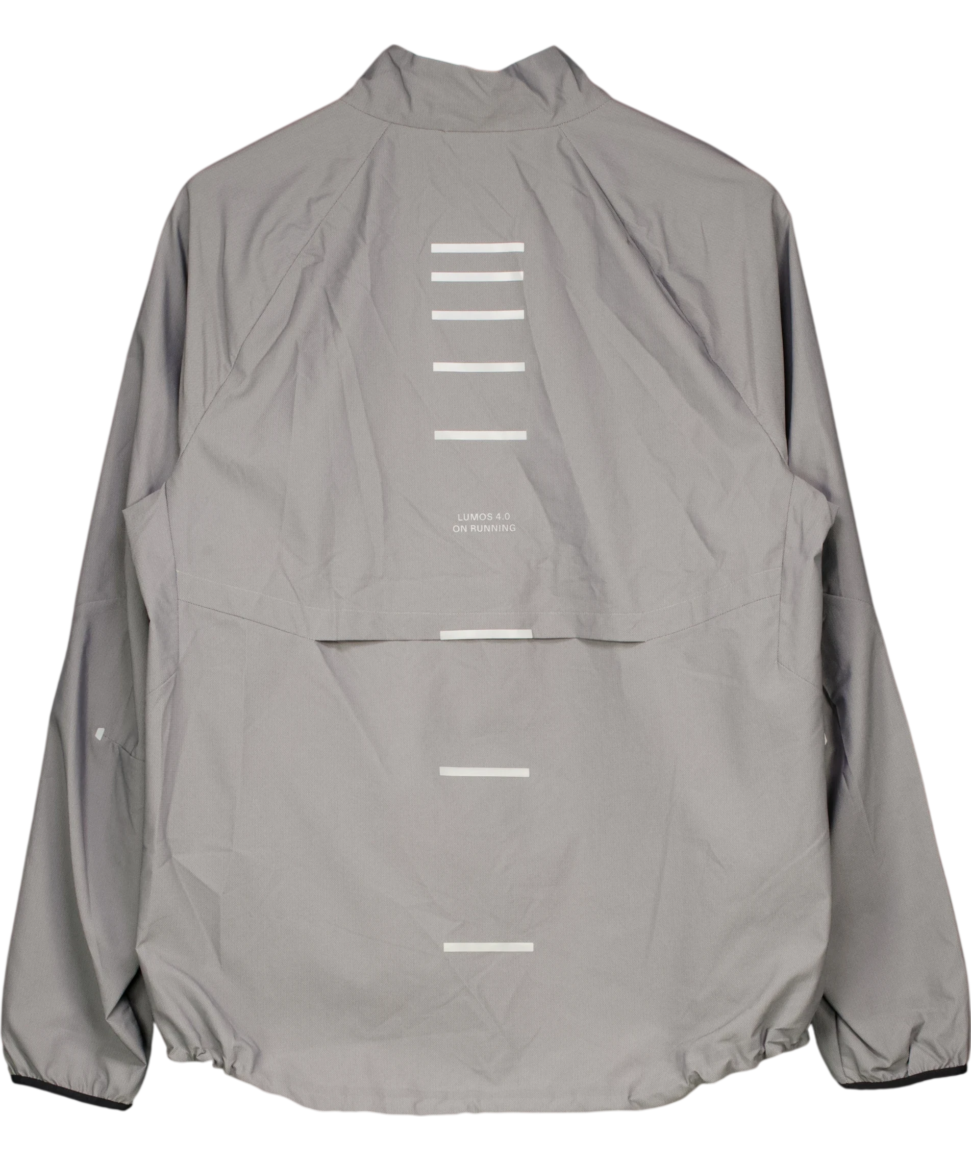 Lumos Grey Rfunning Fleece UK S — Back