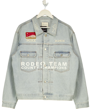 Duke + Dexter Blue Denim Jacket UK M