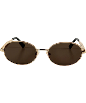 Nobodys Child Metallic Oval Sunglasses One Size