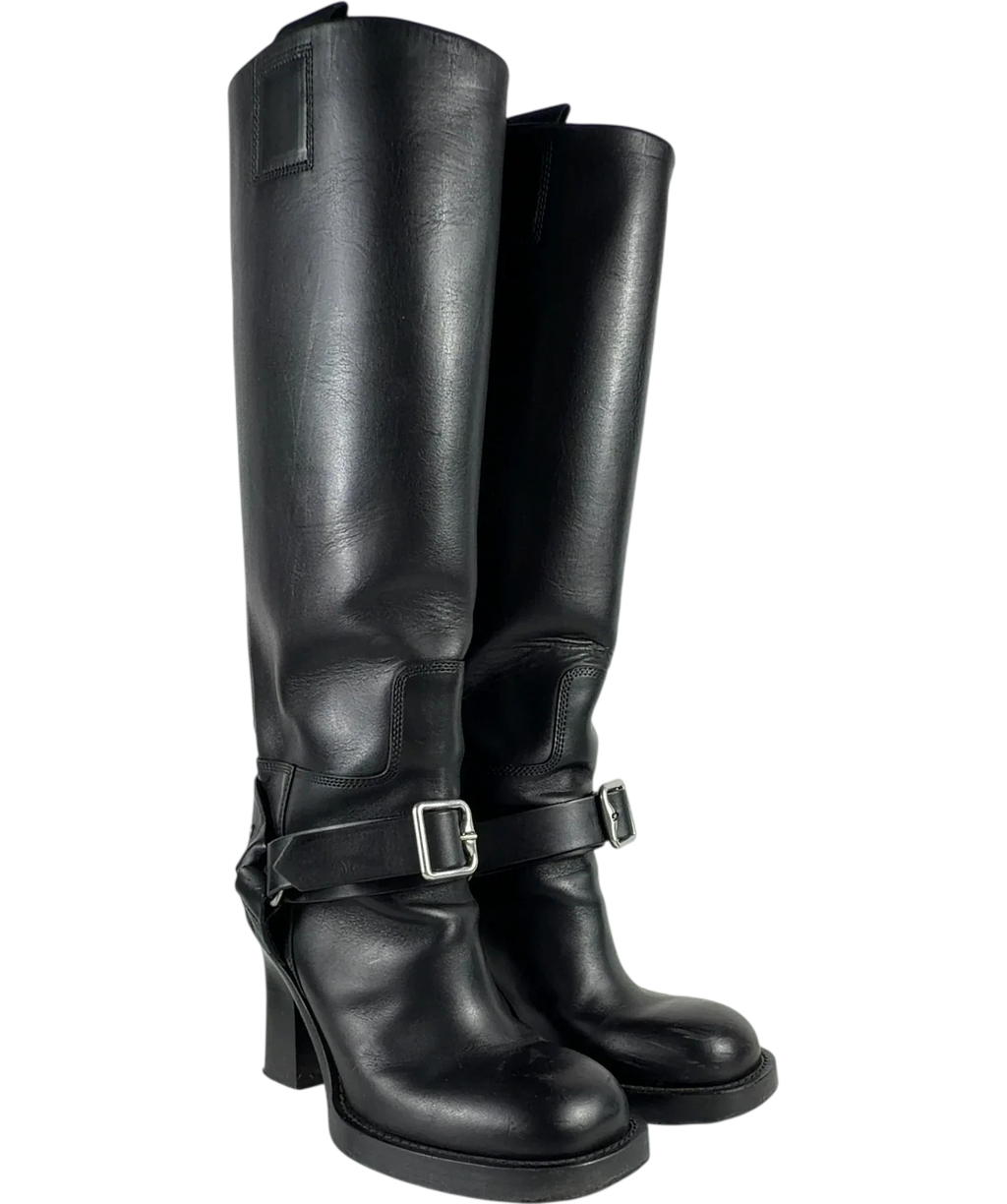 Burberry Black Colour, size UK 4 EU 37 👠 — front