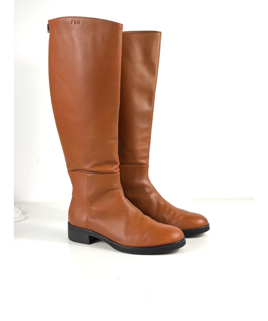 FRAME tan Le Ramsey Knee High Boot, size UK 4.5 EU 37.5 👠 — additional view