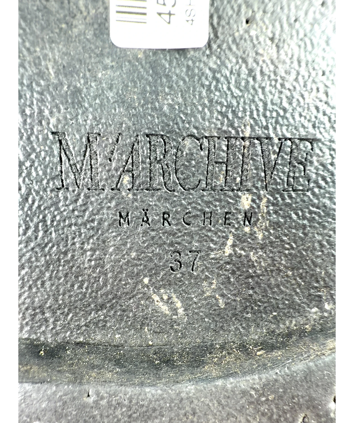 M'ARCHIVE dark brown mid-calf boots, size UK 4 EU 37 👠 — care label