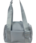 GYMSHARK Blue Everyday Mini Pebble Grey Holdall Bag One Size — front
