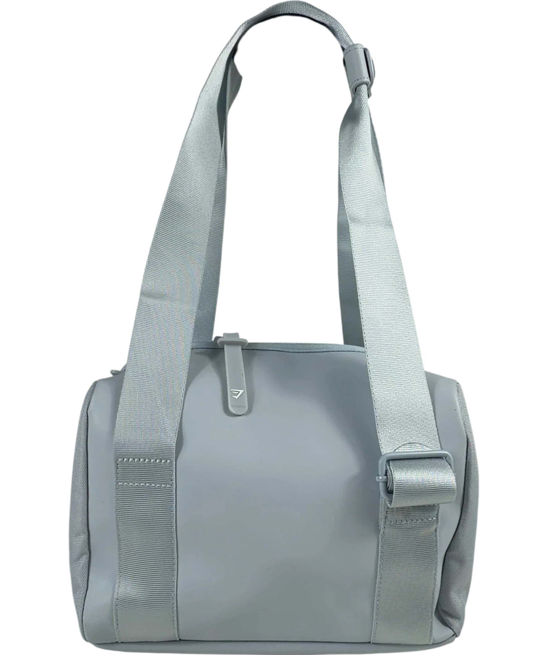 GYMSHARK Blue Everyday Mini Pebble Grey Holdall Bag One Size — back