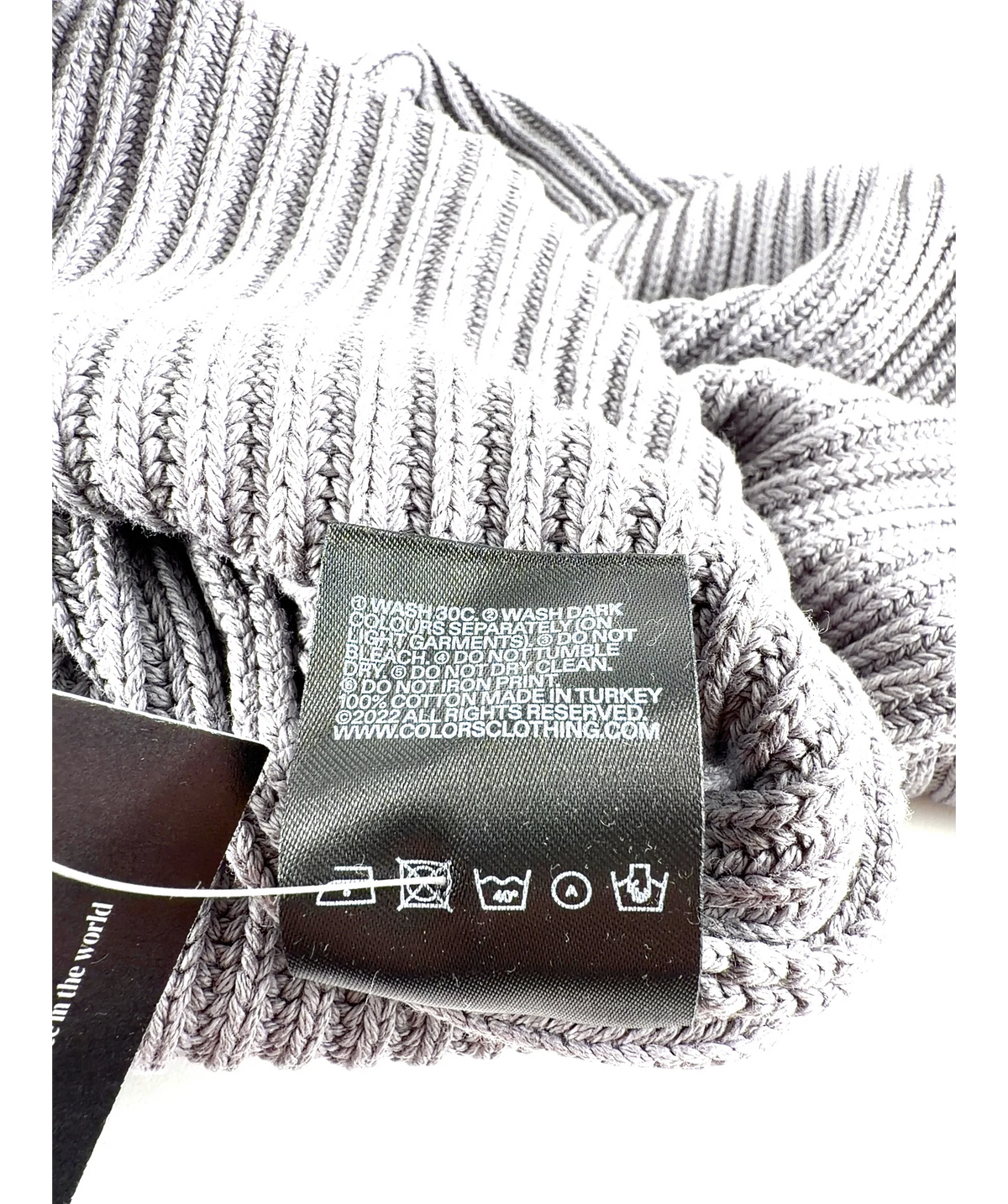 Colors Grey Colour — label
