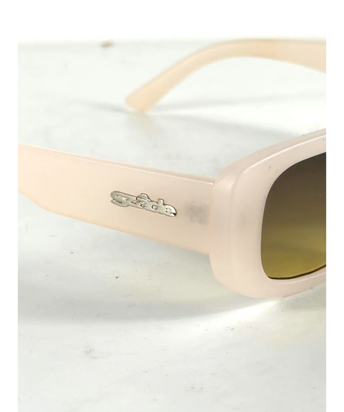 Szade Beige Rectangular Sunglasses — Brand