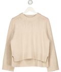 NEXT X Tabitha Simmons Beige Wool/cashmere Blend Jumper UK S