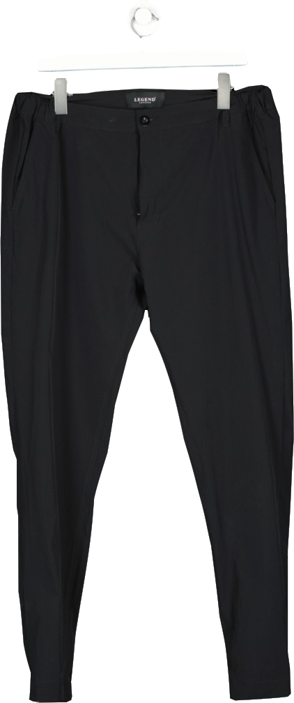 Legend London Black Flight Tech Trousers W34