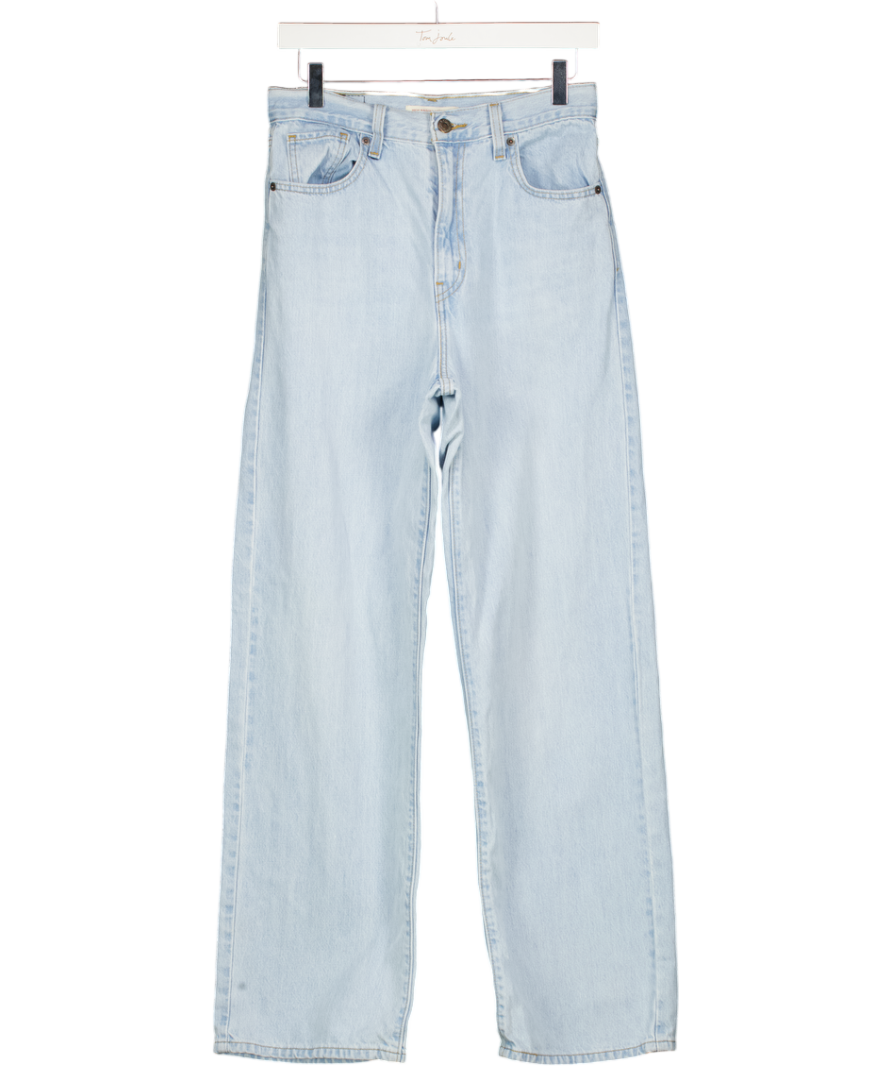 LEVI'S Light Blue High Waisted Straight Leg Jeans W27