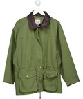 Abercrombie & Fitch Green Cinched Waist Workwear Jacket UK XL