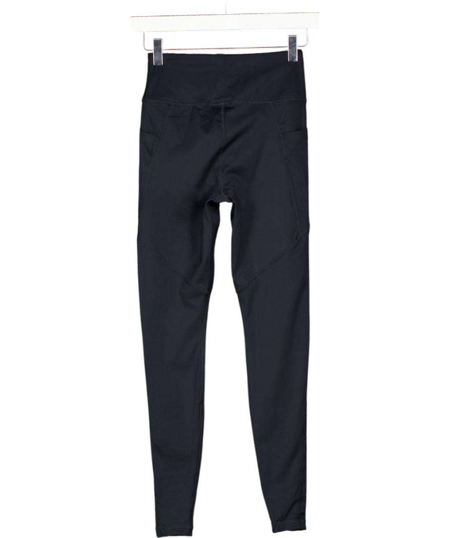 CREW Activewear Leggings In Navy Blue UK XS