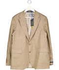 Polo Ralph Lauren Green Modern Fit Herringbone Blazer Green/beige UK 42" CHEST