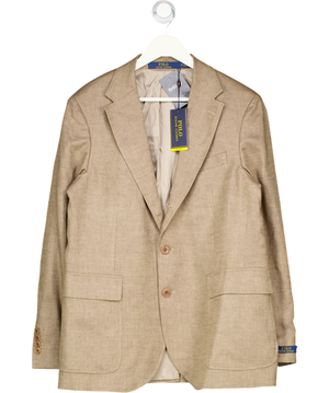 Polo Ralph Lauren Green Modern Fit Herringbone Blazer Green/beige UK 42" CHEST
