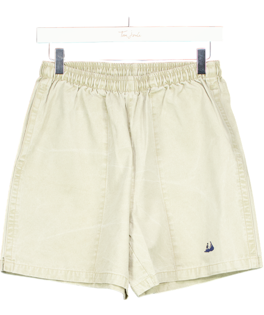 Murrays Toggery Beige Pull On Short Nantucket Logo UK S
