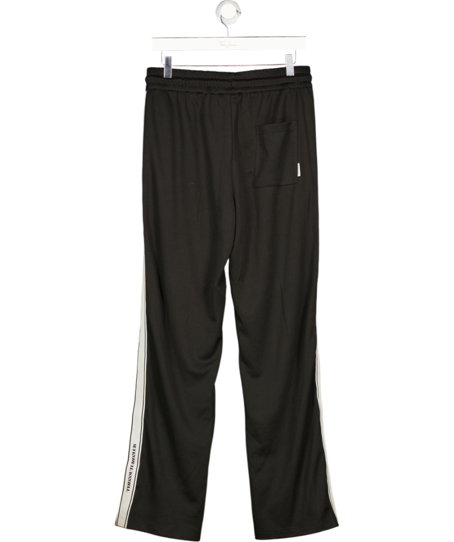 The Couture Club Black Tape Mesh Jogger UK S