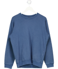 ZARA Blue Crew Neck Sweatshirt UK S