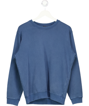 ZARA Blue Crew Neck Sweatshirt UK S