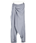 INCERUN Blue Drape Side Trousers Blue, size UK L — front