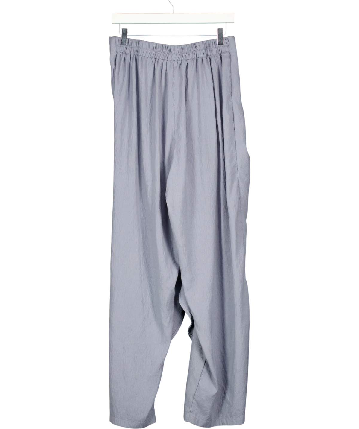 INCERUN Blue Drape Side Trousers Blue, size UK L — back