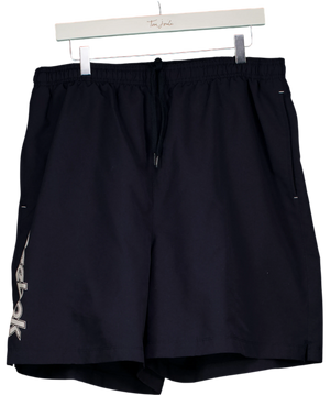 REEBOK Blue Woven Shorts UK XL