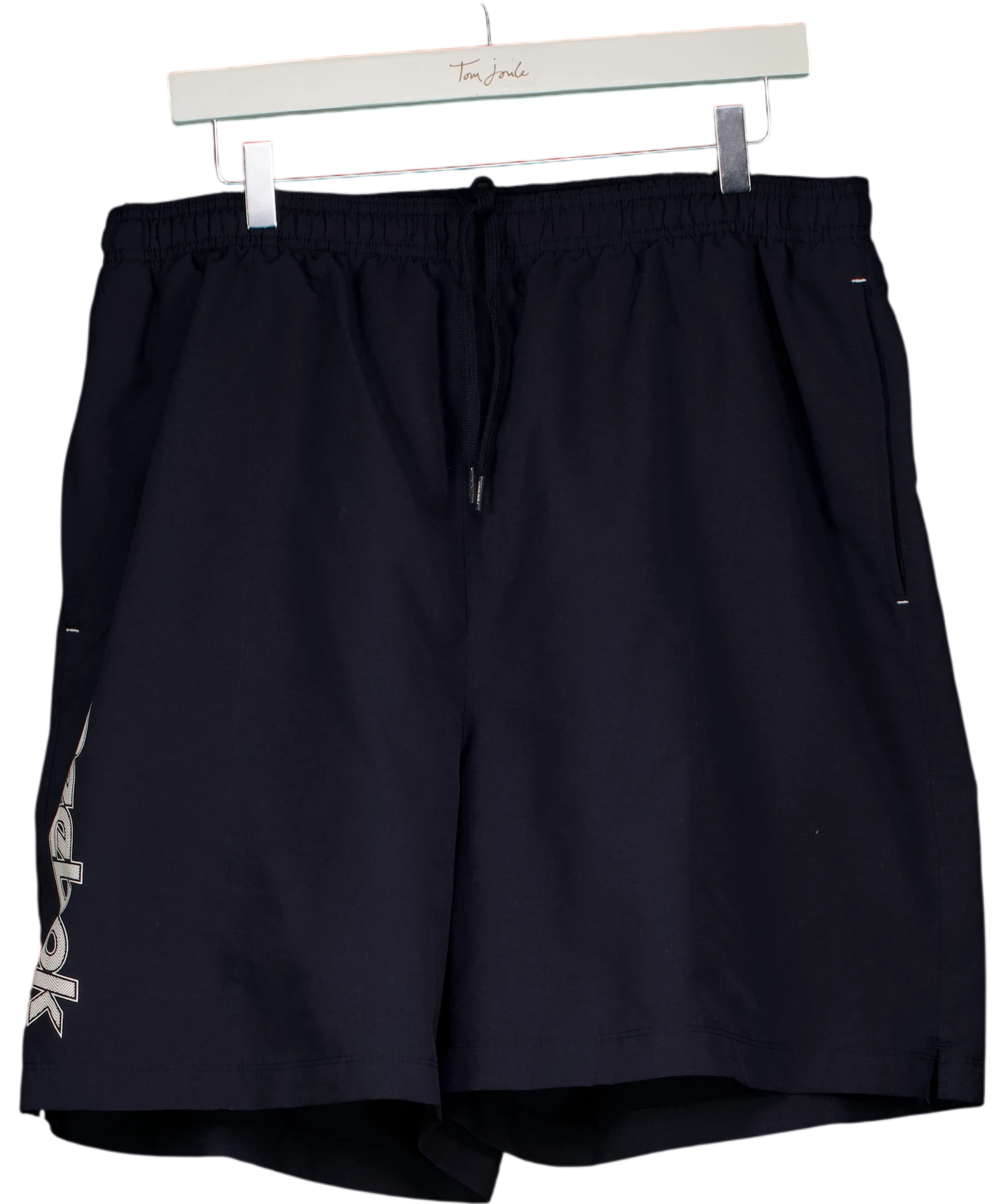 REEBOK Blue Woven Shorts UK XL — Front