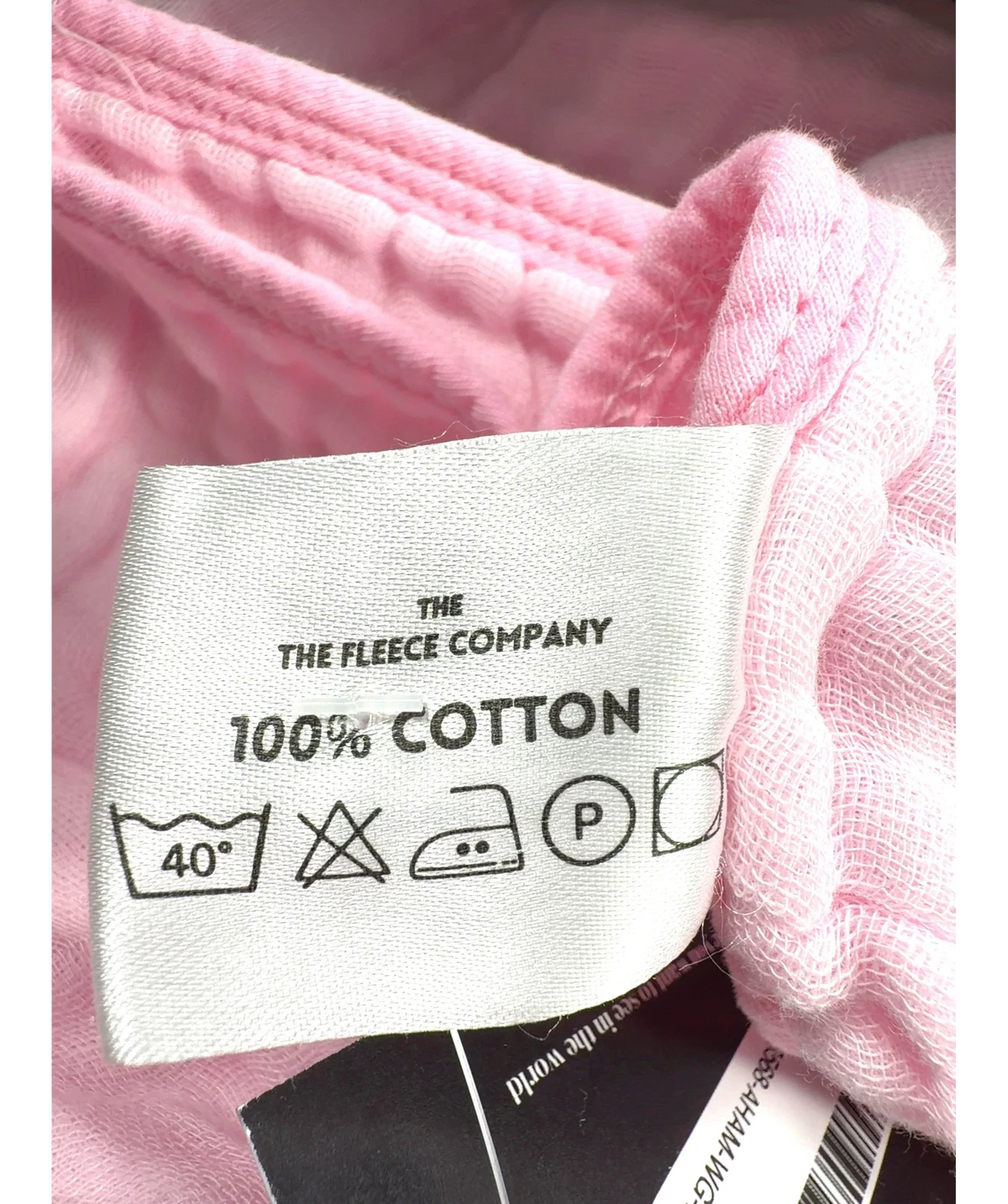 The Fleece Company Pink Colour — back