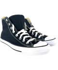 Converse Black Chuck Taylor All Star High Top Trainers, size UK 8.5 EU 41.5 👠 — front
