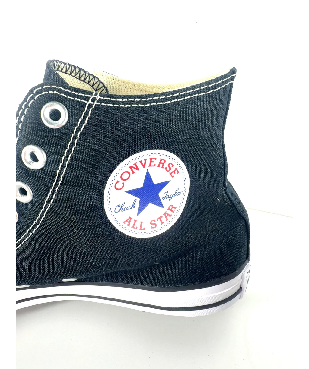 Converse Black Chuck Taylor All Star High Top Trainers UK 8.5 EU 41.5 — Brand