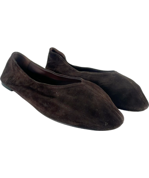 ASOS Brown Landmark Suede High-vamp Ballets UK 9 EU 42