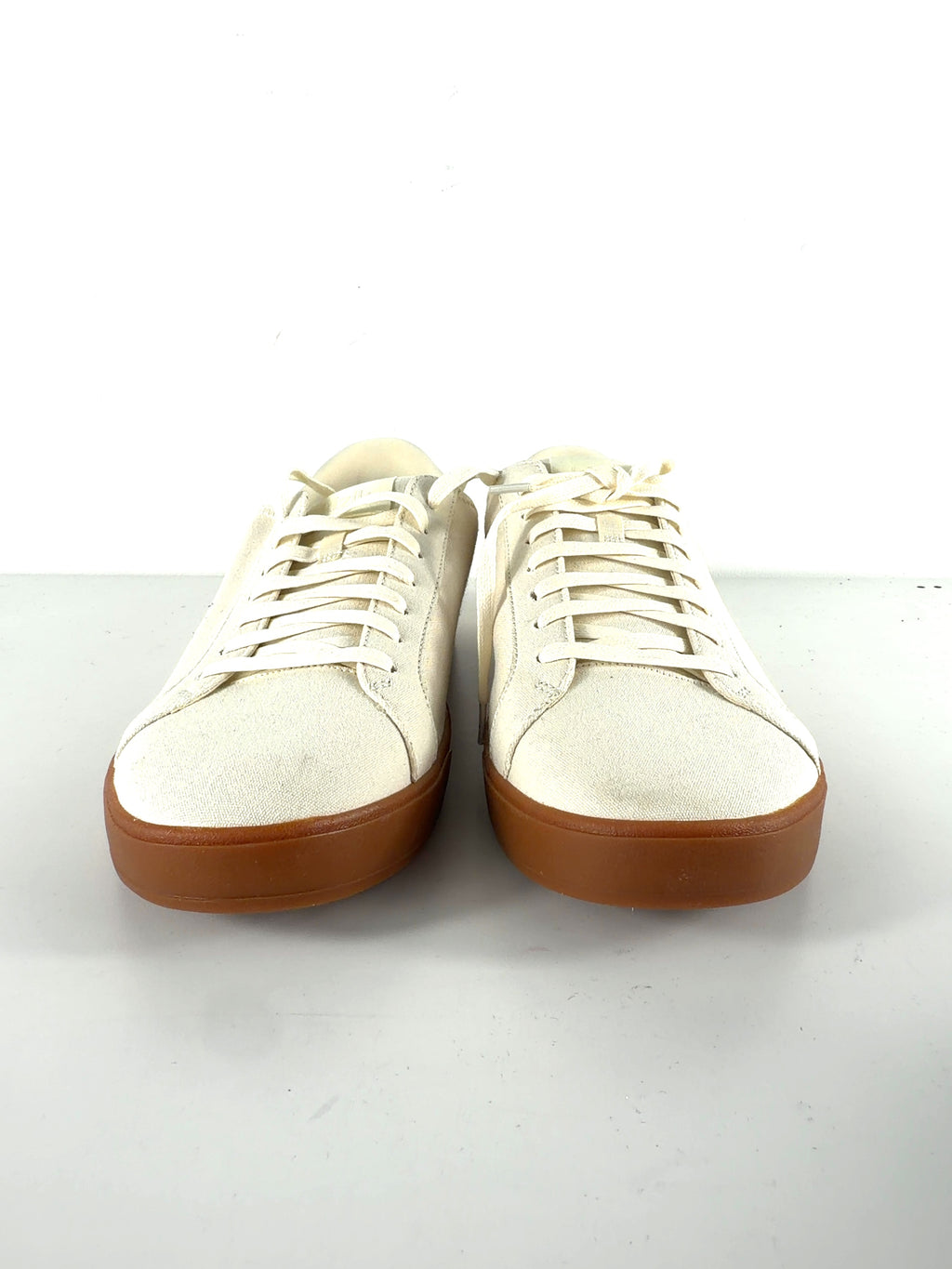 KIZIK Cream QC Irvine Hands-Free Canvas Trainers Pristine Gum, size UK 9 EU 42 👠 — detail