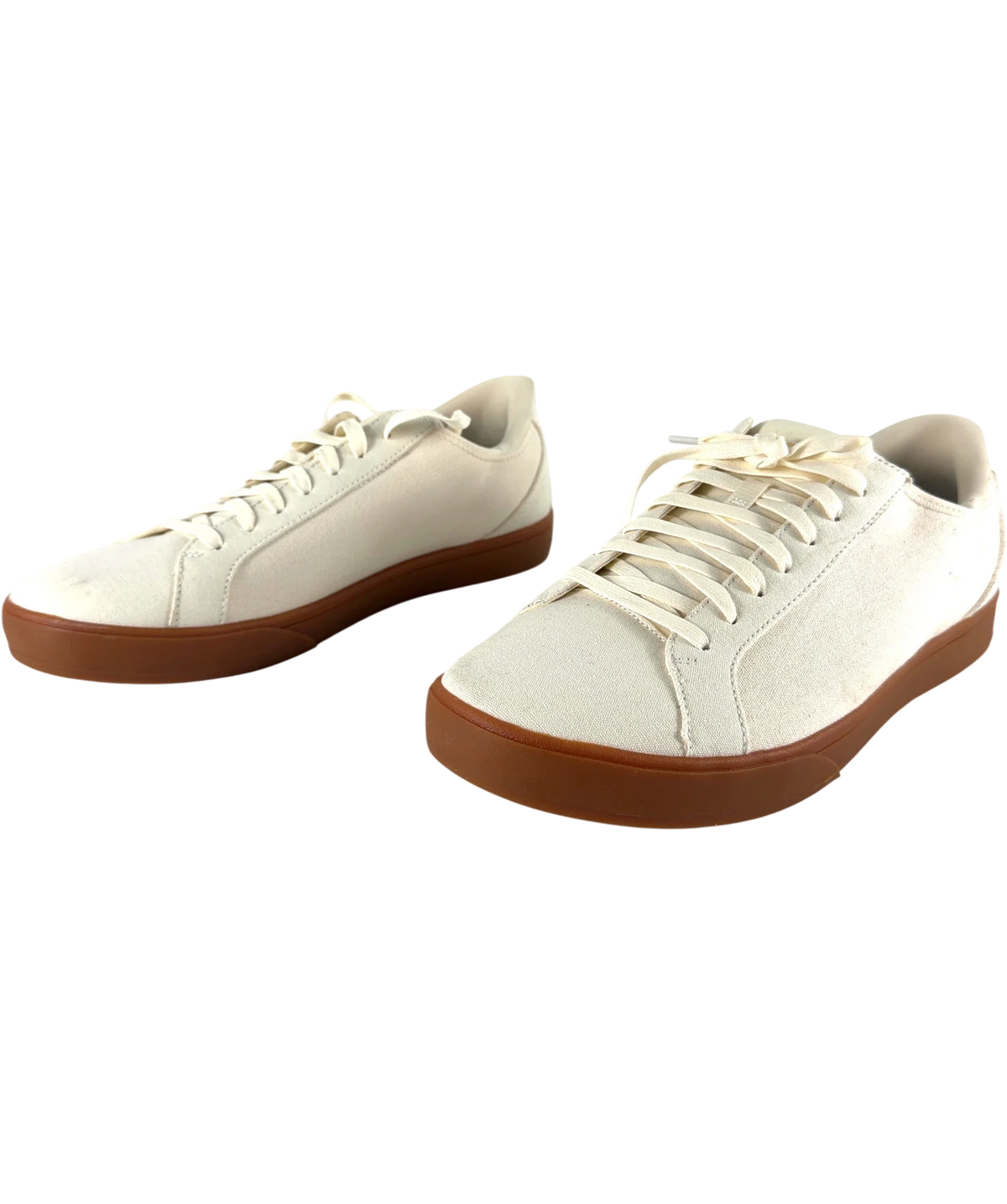 KIZIK Cream Qc Irvine Hands-free Canvas Trainers Pristine Gum UK 9 EU 42 — Side (both)