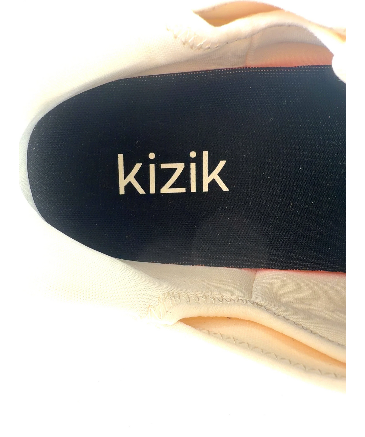 KIZIK Cream Qc Irvine Hands-free Canvas Trainers Pristine Gum UK 9 EU 42 — Brand