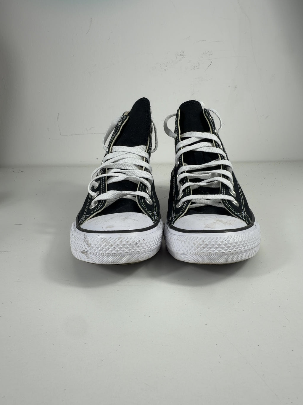 Converse Black Chuck Taylor All Star  High Top Trainers, size UK 8 EU 41 👠 — detail