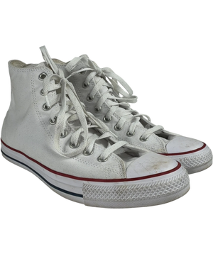 Converse Chuck Taylor All Star White High Top Trainers UK 9 EU 43