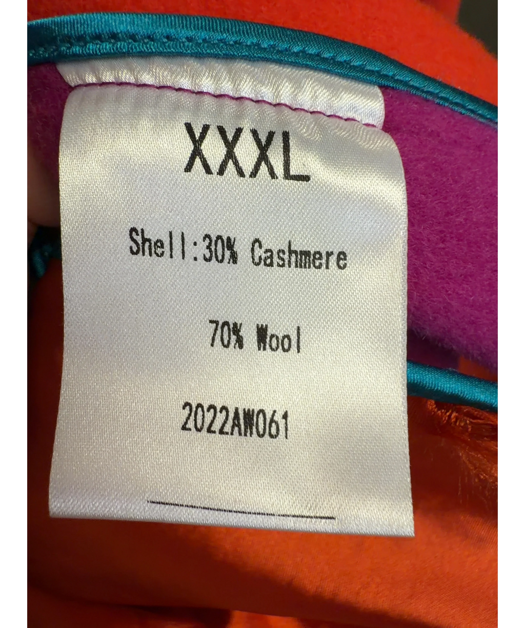 Beatrice von Tschow Multicoloured Space Coat, size UK XXXL — care label