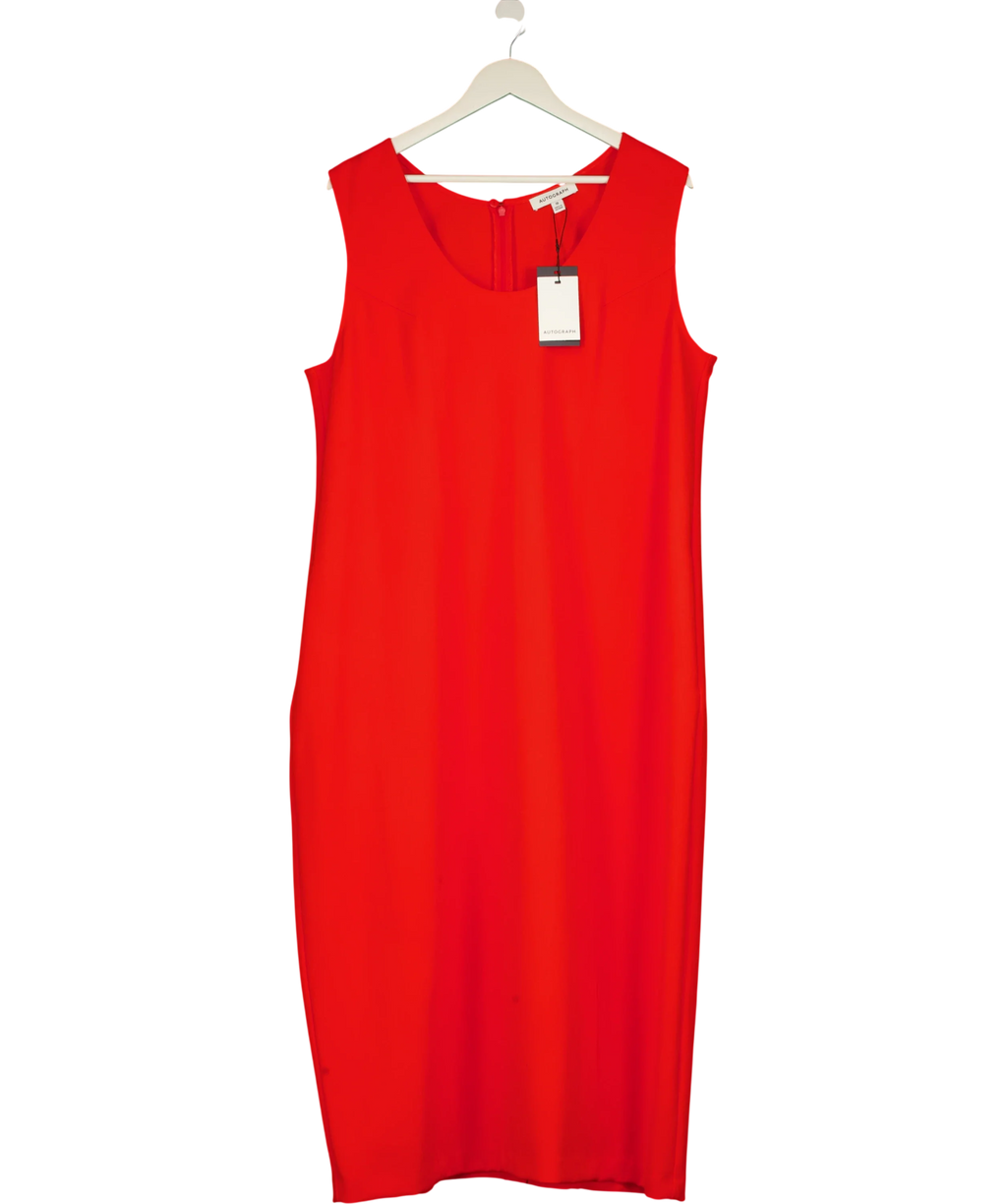 F&F Black Leopard Dress UK 22 — Front