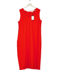 F&F Black Leopard Dress UK 22 — Front