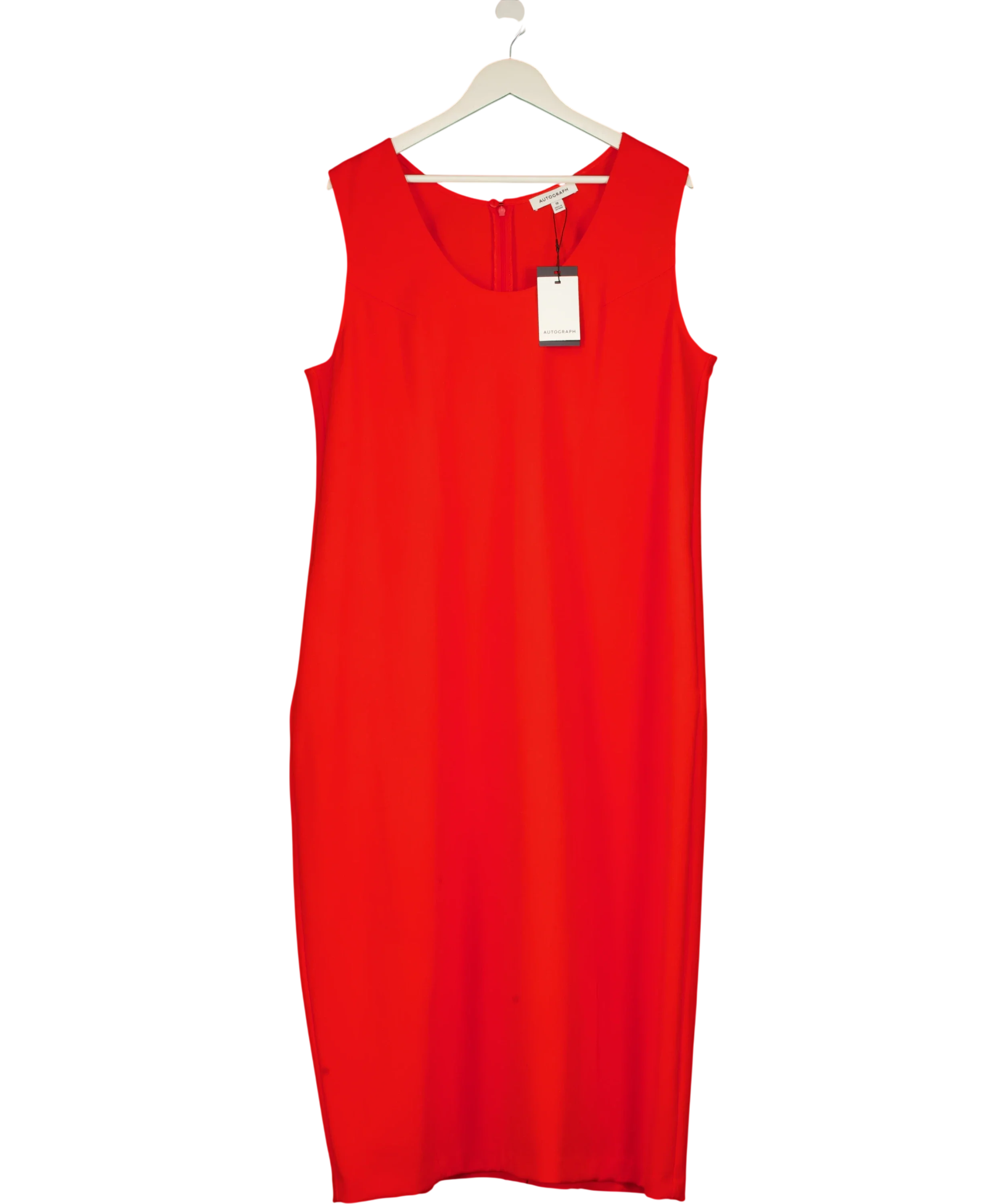 F&F Black Leopard Dress UK 22 — Front