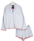 Treats Studio Blue Go To Bed Pyjamas Blue, size UK XL — front