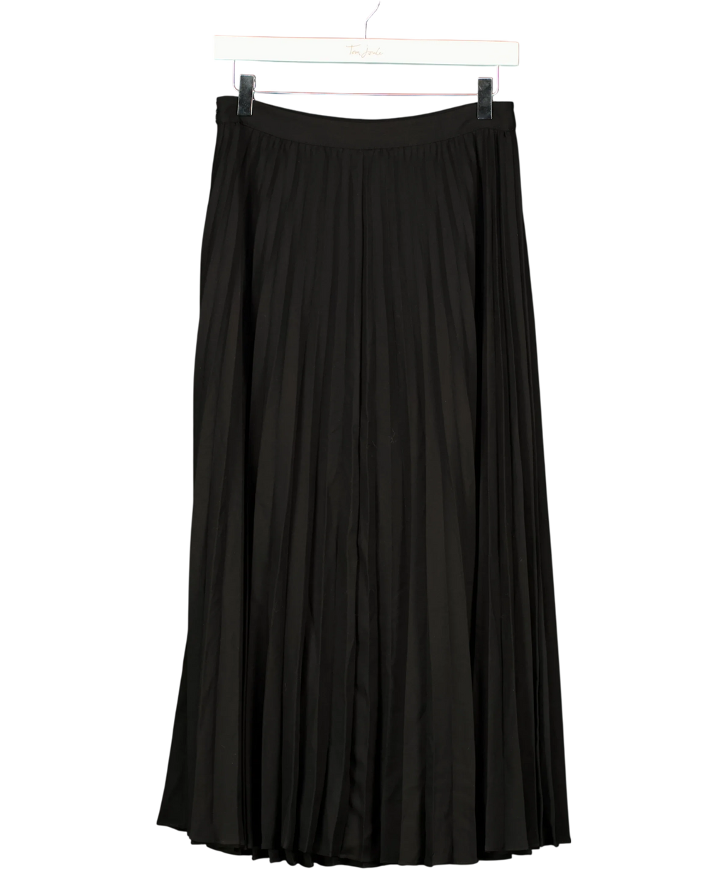 KAREN MILLEN Black Sunray Pleated Skirt UK 8