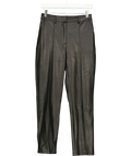 NA-KD High Rise Cropped Pants Black Size Eur 34 UK 6 — Front