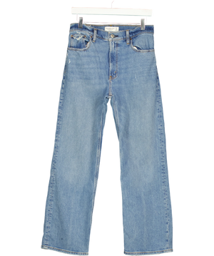 ABERCROMBIE & FITCH The 90s Relaxed High Rise Jeans Blue - Short W27