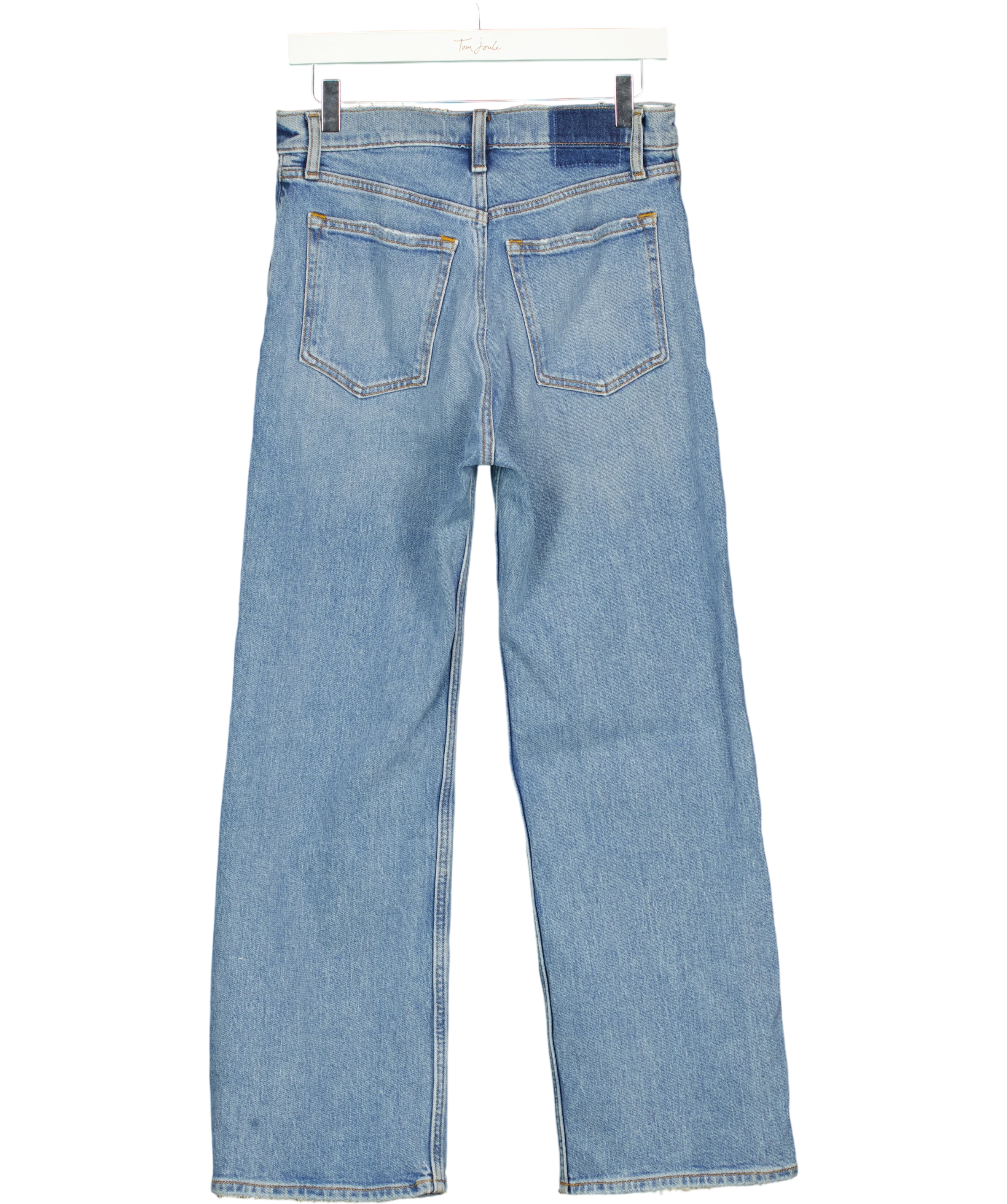 ABERCROMBIE & FITCH The 90s Relaxed High Rise Jeans Blue - Short W27 — Back