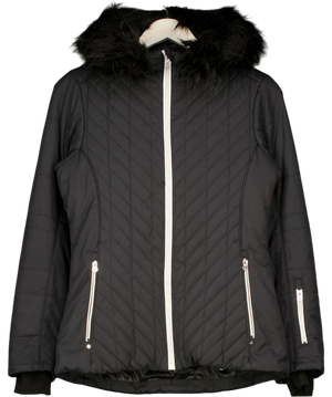 DARE2B Black Icebloom Waterproof Ski Jacket UK 8