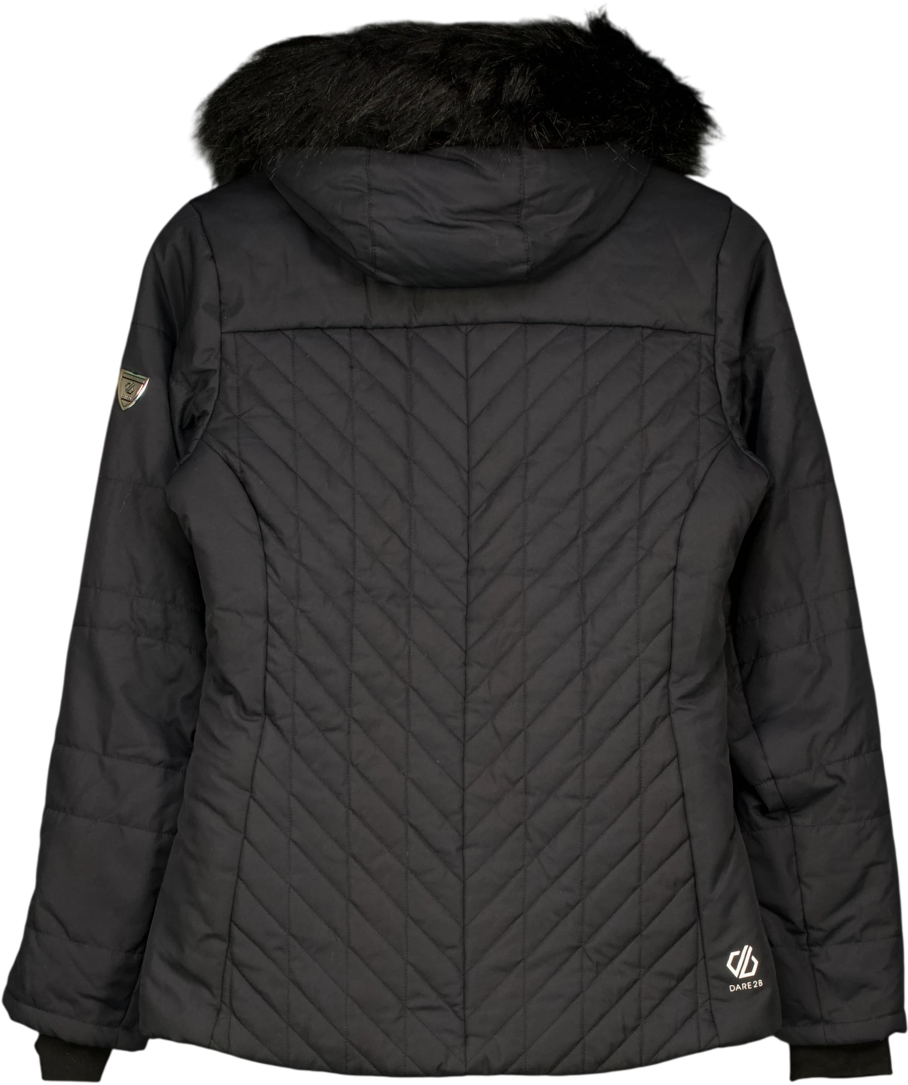 DARE2B Black Icebloom Waterproof Ski Jacket UK 8