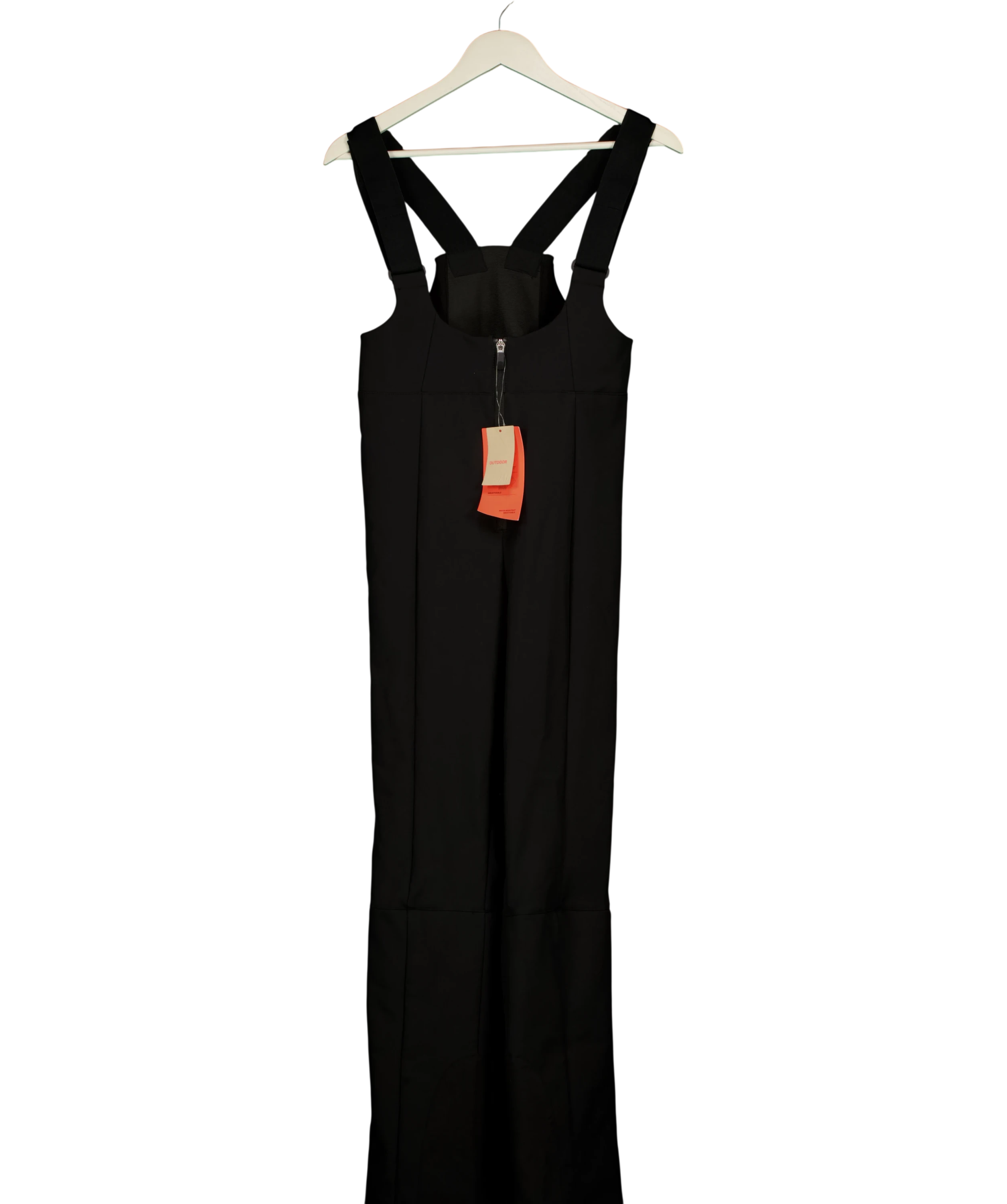 H&M SPORT Black Ski Salopettes Trousers UK S — Front